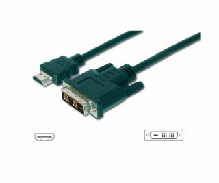 DIGITUS HDMI Adapterkabel Typ A-DVI 3m Full HD