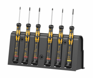 Wera 1550/6 ESD Electrician screwdriver set + Rack