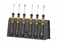 Wera 1550/6 ESD Electrician screwdriver set + Rack