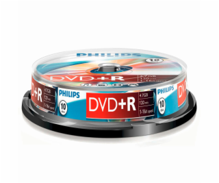 1x10 Philips DVD+R 4,7GB 16x SP