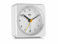 Braun BC 03 W budik analog biela
