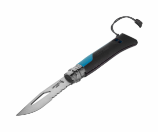 Opinel vreckovy noz No. 08 Outdoor modra