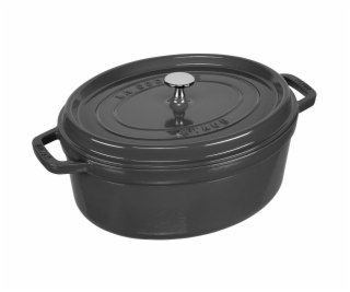 Staub La Cocotte 31cm oval seda