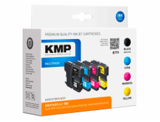 KMP B77V Promo Pack BK/C/M/Y compatible w. Brother LC-980