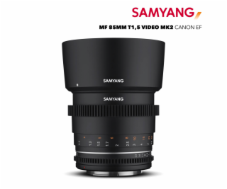 Samyang MF 85mm T1,5 VDSLR MK2 Canon EF