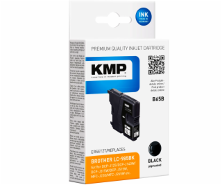 KMP B65B ink cartridge black compatible w. Brother LC-985 BK