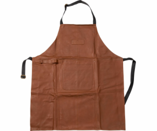 Zassenhaus Bib Apron cognac Cowhide Leather