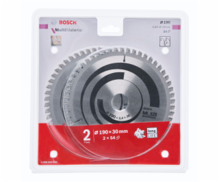 Bosch 2x Multi Material 190x30x2.4/1.8x54T