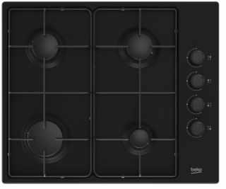 Beko HIBG64120SB plynová varná doska