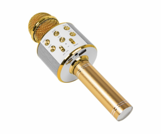 Blow PRM 402 karaoke Mikrofón zlatý
