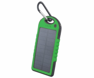 Setty solárna energetická banka 5000mAh zelená