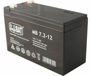 AGM Battery 12V 7.2Ah (151x65x94mm) MB 7.2-12