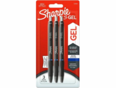 1x3 Sharpie S-Gel 0,7 mm blue