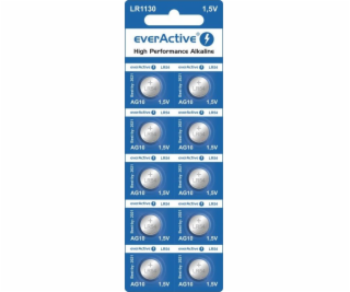 EverActive G10 LR1130 LR54 mini baterie 10 ks