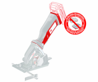 Einhell TE-CS 18/89 Li - Solo bez aku