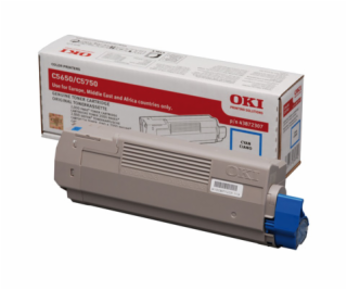 C5650 / 5750 azúrový toner (2k)