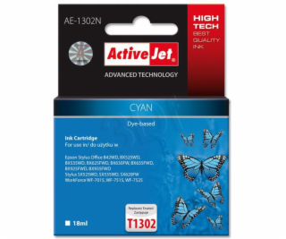 ActiveJet ink cartr. Eps T1302 Cyan 100% NEW - 18 ml     ...
