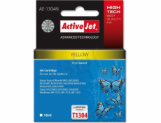ActiveJet ink cartr. Eps T1304 Yellow 100% NEW - 18 ml     AE-1304N