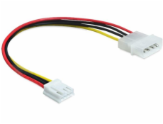 Delock napájecí kabel Molex 4 pin samec > 3.5 floppy samice