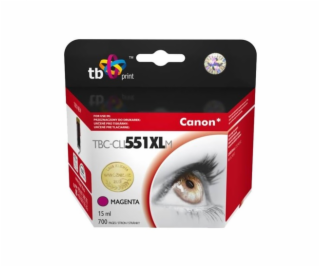 Ink. kazeta TB kompat. s Canon CLI-551XL MG Magent