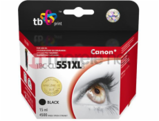 Ink. kazeta TB kompat. s Canon CLI-551XL BK Black
