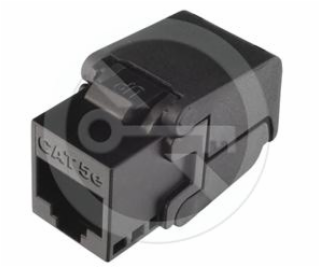 Keystone Solarix UTP Cat 5e samořezný - černý 