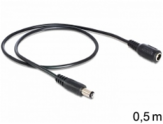 Delock napájecí kabel DC prodlužovací 5.5 x 2.1 mm samec > samice