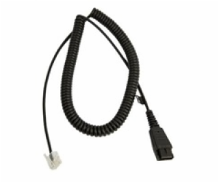 Jabra QD-RJ45, 0,5-2m, coiled - Siemens