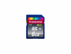 TRANSCEND TS8GSDHC10M Transcend Paměťová karta SD 8GB, CL10, MLC, Industrial