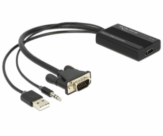 DeLOCK 62597 Adapter VGA + Audio auf HDMI VGA / Klinke / ...