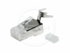 Konektor RJ45 CAT6A STP 8p8c stíněný, drát