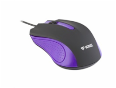 YMS 1015PE Myš USB Suva fialová YENKEE
