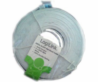 LogiLink Patch Cable plochý CAT5e U-UTP, 20m dlhý CP0141