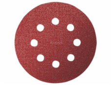 BOSCH 2607019491 - Sada brusného papíru pro delta brusky s otvory / Zrnitost 40 / Průměr 125 mm / 25 ks (2607019491)
