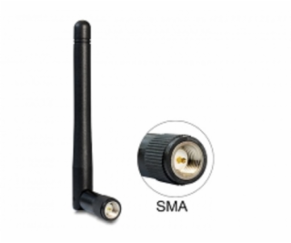 Delock WLAN 802.11 ac/a/h/b/g/n Antenna SMA 2 dBi omnidir...