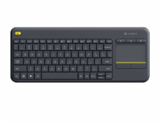 Logitech K400 Plus Wireless Touch, čierna