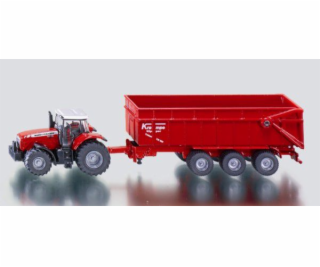 Traktor Pee Massey Ferguson s prívesom - 1844
