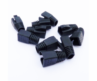 DATACOM krytka pro RJ45 (CAT6A,CAT7) černý (10ks)