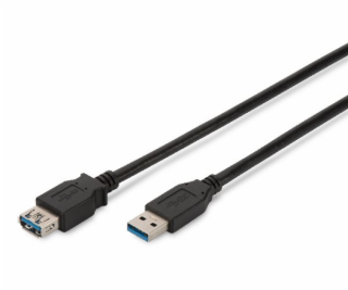 Digitus Predlžovací kábel USB 3.0, typ AM/F, 1,8 m, kompa...