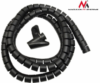 Maclean Organizer Spiral pre Wires Black 1 kus (MCTV-676B)
