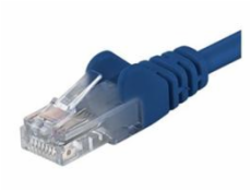 PREMIUMCORD Patch kabel UTP RJ45-RJ45 CAT5e 1m modrá