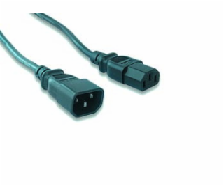 Kabel GEMBIRD síťový, prodlužovací, 3m VDE 220/230V napájecí