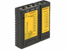Kabelester RJ45 / RJ12 / PoE, Kabeltester