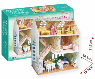 Puzzle 3D Domek dla lalek Dreamy