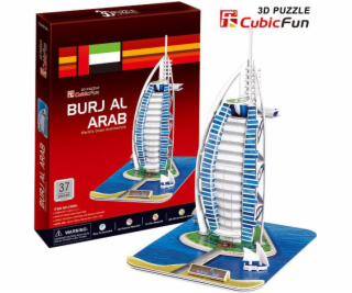 CubicFun - Puzzle 3D Burj Al Arab - 44 dielikov