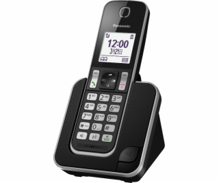 Panasonic KX-TGD310 telefón DECT telefón Caller ID Black ...