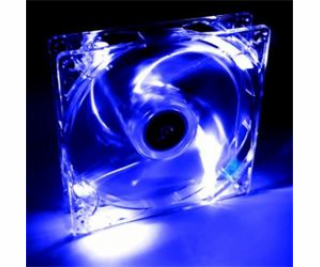 Akyga Ventilátor 12cm LED modrý