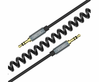 UNITEK Y-C922ABK audio cable 1.5 m 3.5mm Black  Grey