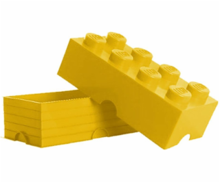 LEGO Storage Brick 8 gelb, Aufbewahrungsbox