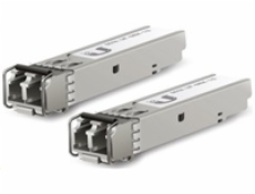 UBNT U Fiber UF-MM-1G, 2-PACK [2ks (1 pár) SFP 1G modulů, Multi-Mode, LC konektor]